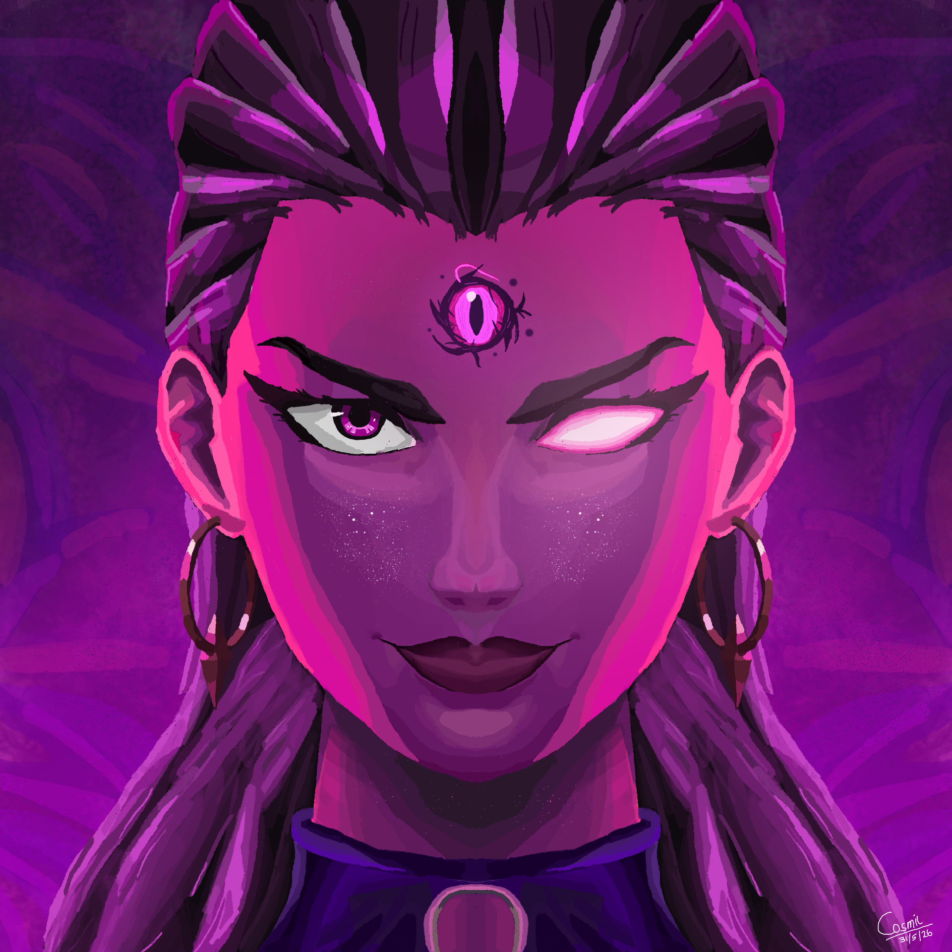 Valorant fanart of Reyna